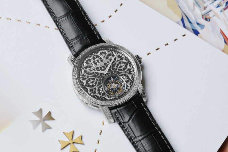 Image of Vacheron Constantin Les Cabinotiers Minute Repeater Tourbillon – Tribute to Arabesque wristwatch