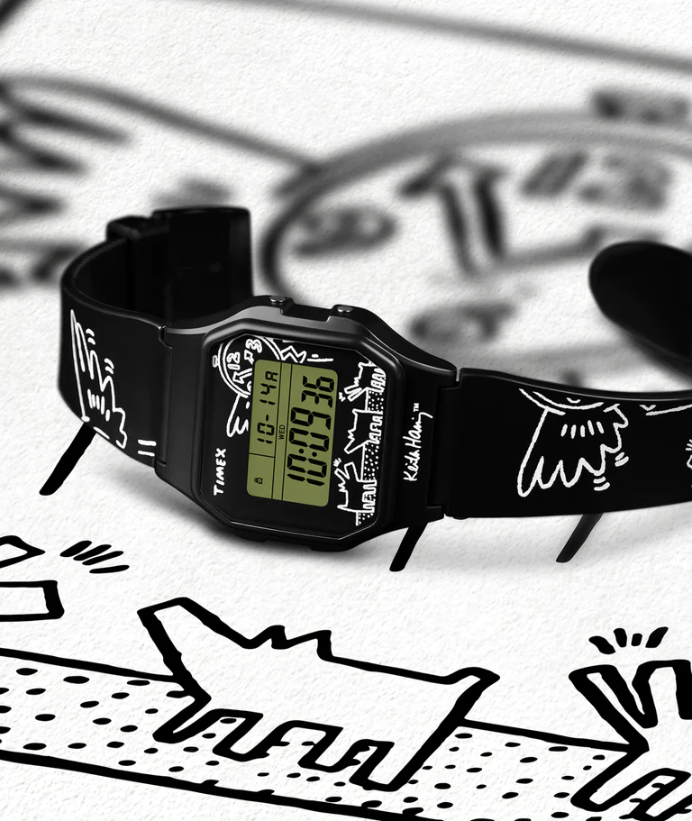 Timex x Keith Haring honors Haring’s obesession with time