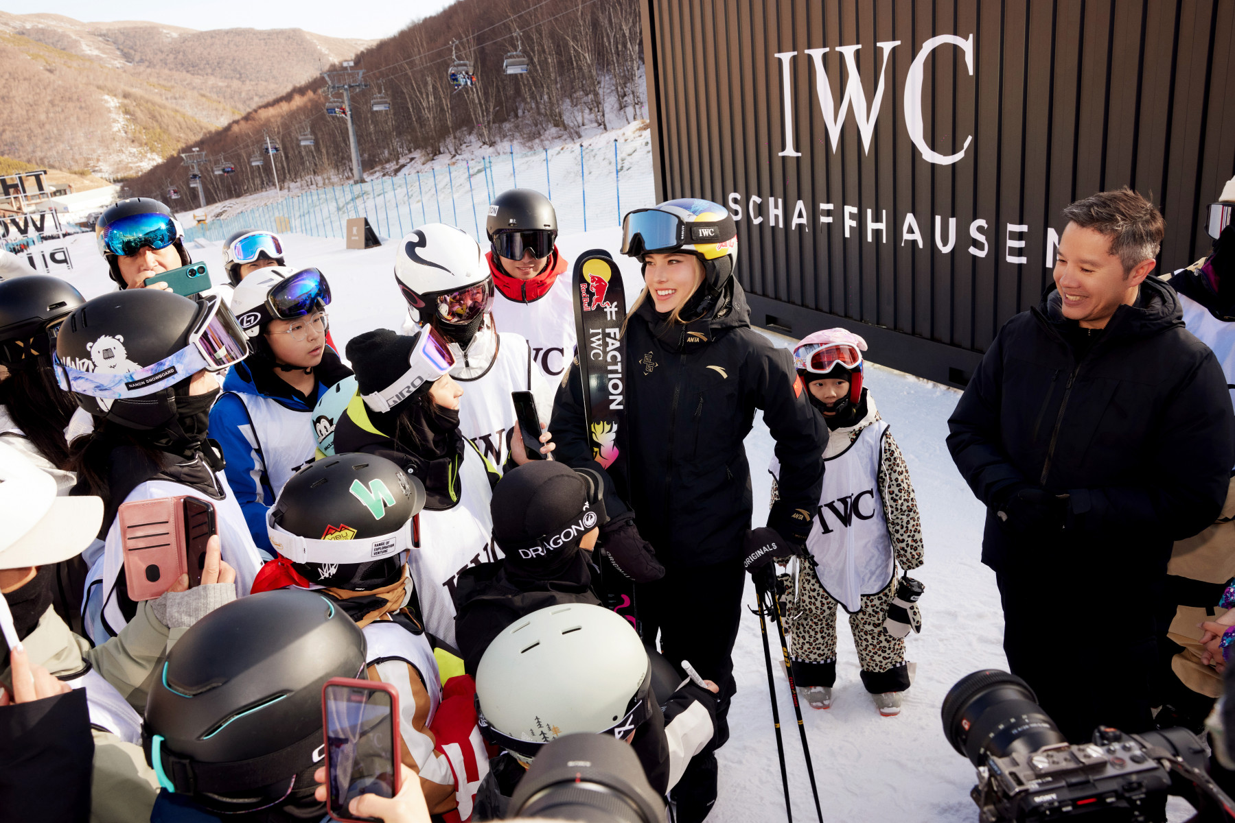 IWC Schaffhausen & Eileen Gu meet on the slopes