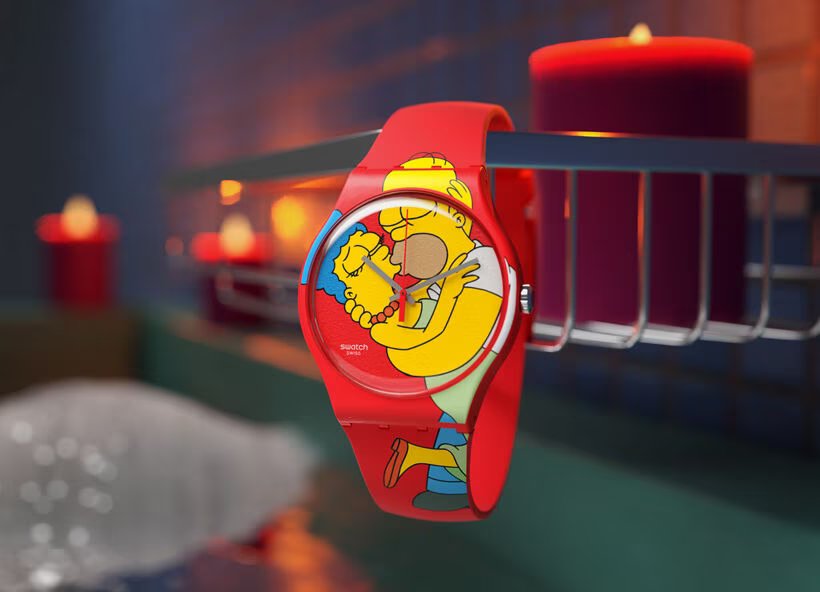 Swatch x The Simpsons Valentine’s Day
