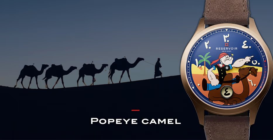 Reservoir x Popeye Camel for Ahmed Seddiqi & Sons