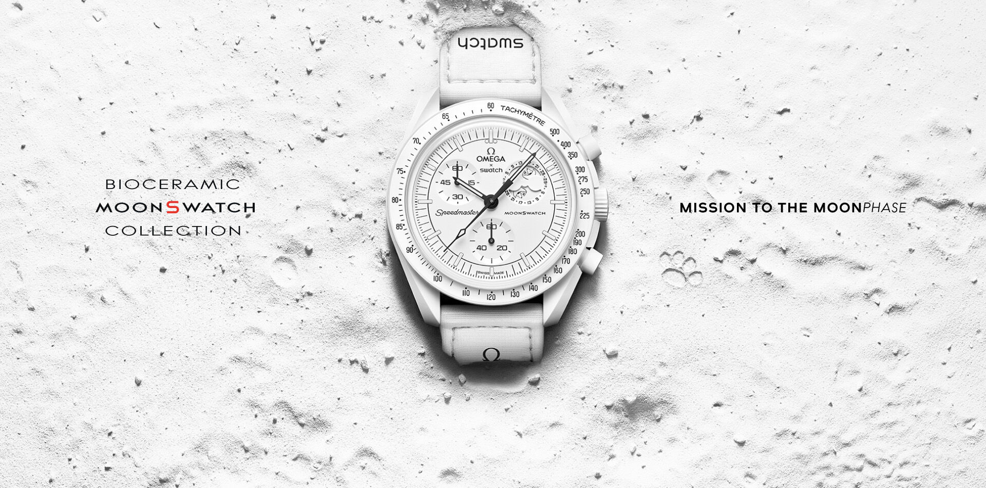 Swatch x Omega Moonswatch Mission to the Moonphase