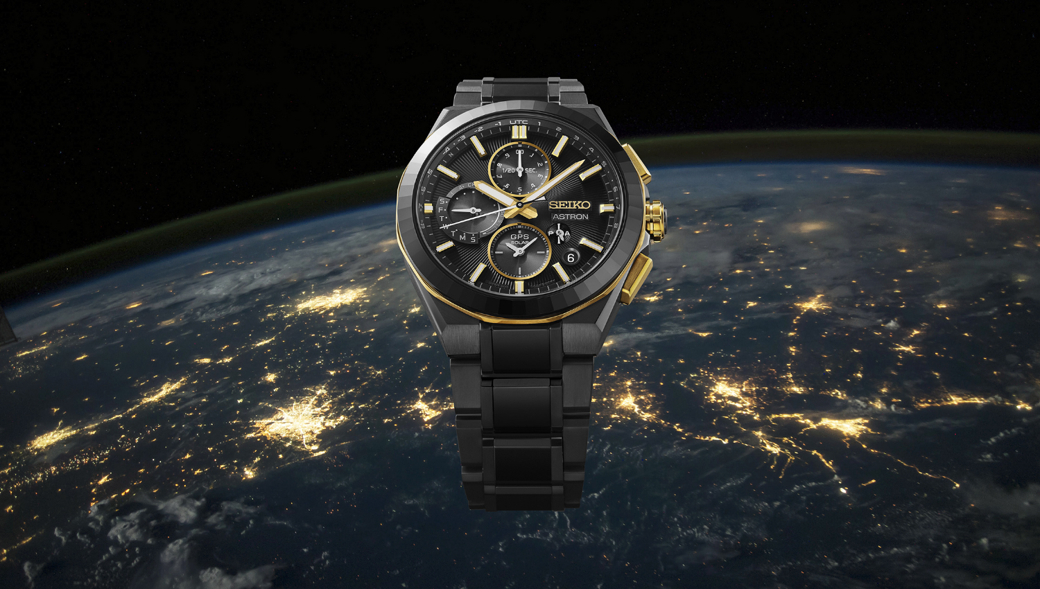Seiko Astron GPS Solar Dual Time Chronograph