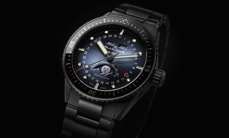 Blancpain Bathyscaphe in Black Ceramic