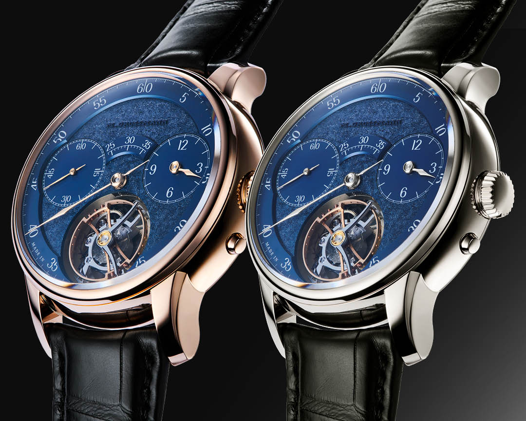 Moritz Grossmann Tourbillon Tremblage Royal Blue and Primavera Classic Blue