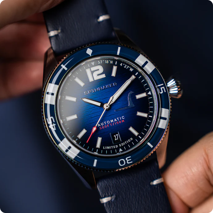 Unveiling the Depths: Spinnaker & Scottish Watches Fleuss Automatic Nessie Limited Edition