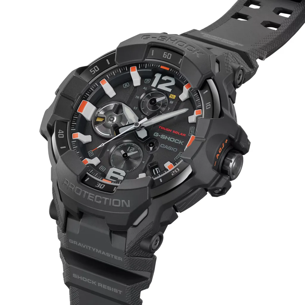 Casio G-Shock Gravitymaster GRB300EC-1A product image, angled