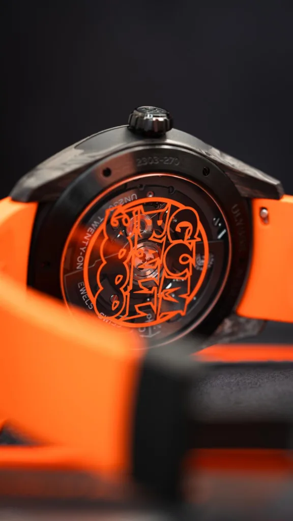 Ulysse Nardin Freak X Gumball 3000 Watch close-up