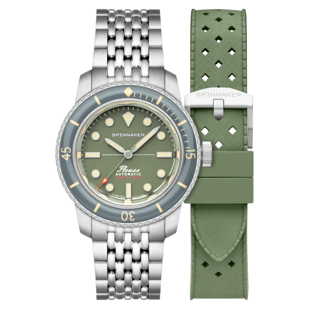 Spinnaker Fleuss Automatic 145th Anniversary Fern Grey (SP-5133-88) Product Image