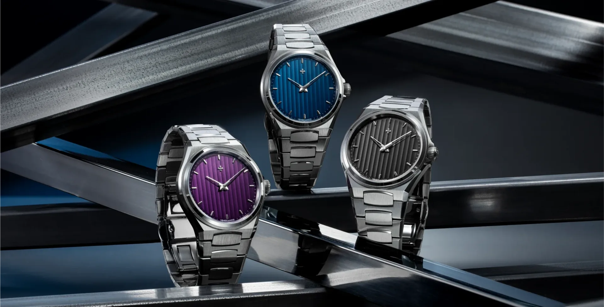 Venezianico Introduces Arsenale: A Sleek, Automatic Watch with Integrated Bracelet