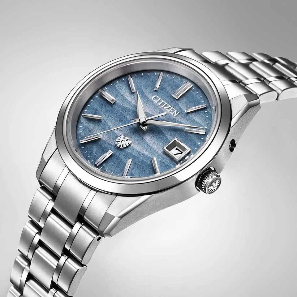 citizen iconic nature AQ4100-65H watch  skewed