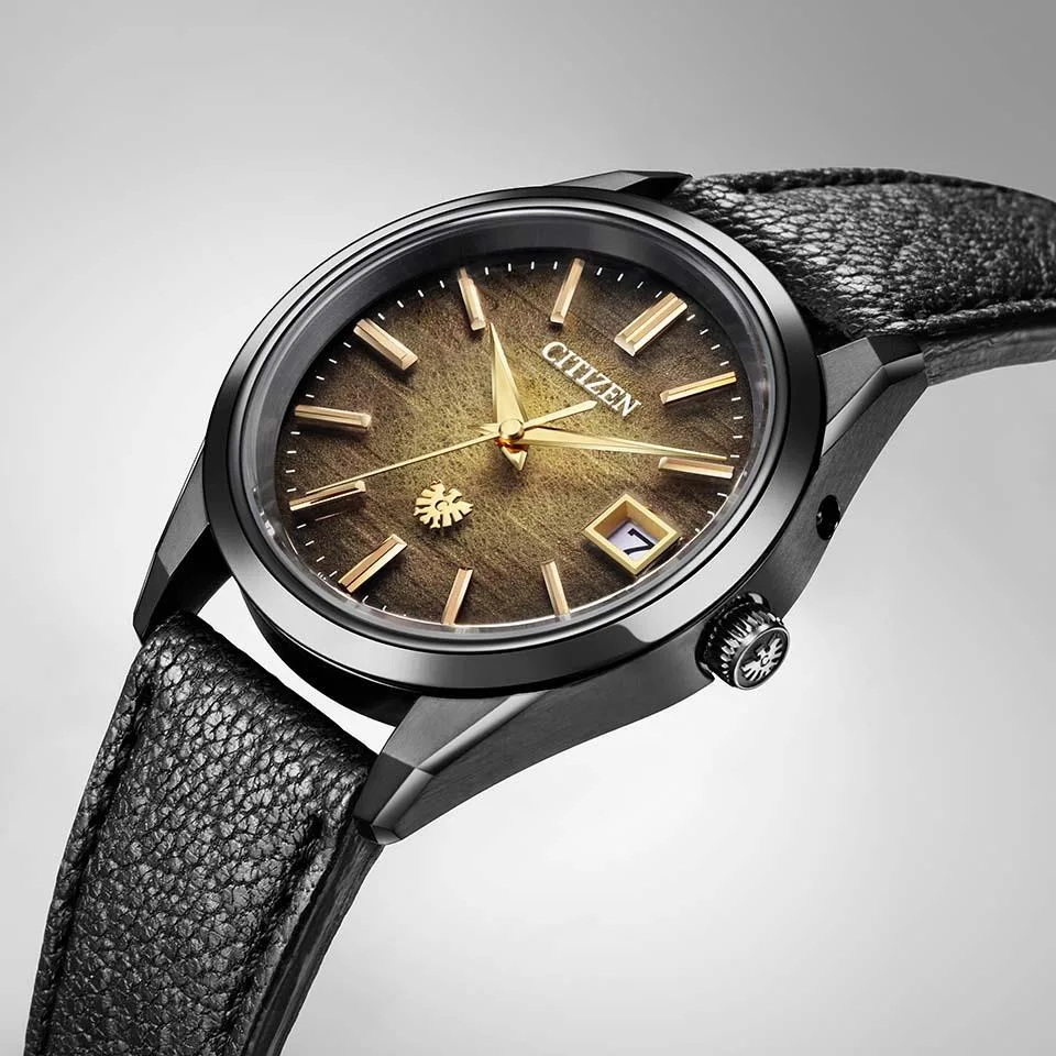 citizen iconic nature AQ4106-18X watch side view