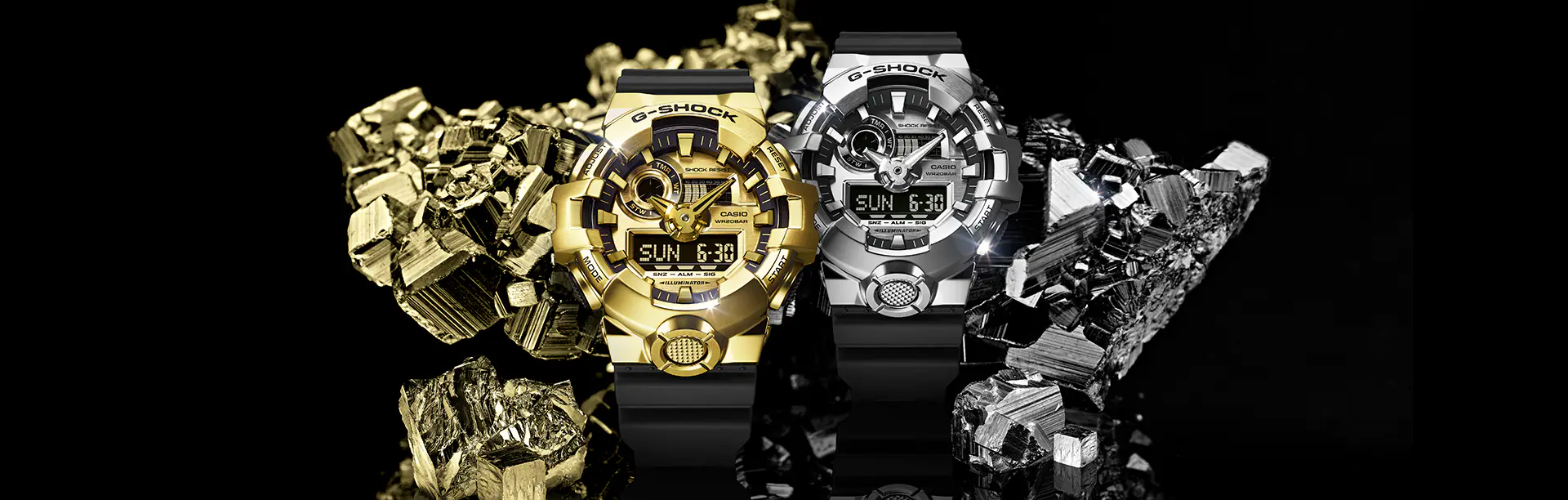 G-SHOCK Introduces G-STEEL GM700 Metal-Covered Series