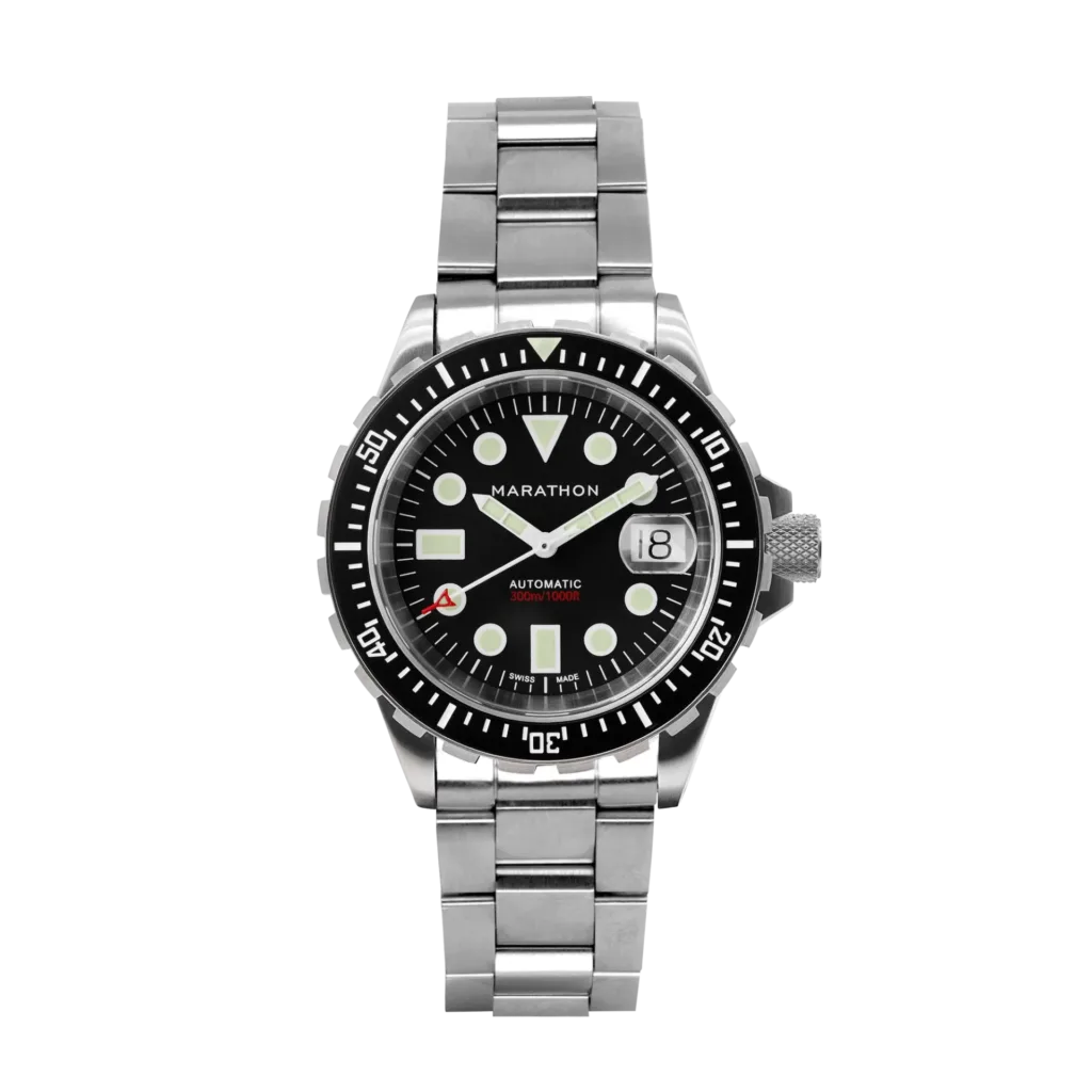 marathon osar-d watch with steel bracelet, product image