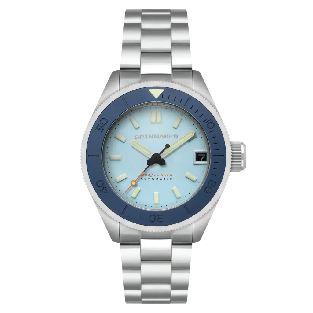 Spinnaker Piccard Ice Blue Watch Product Shot