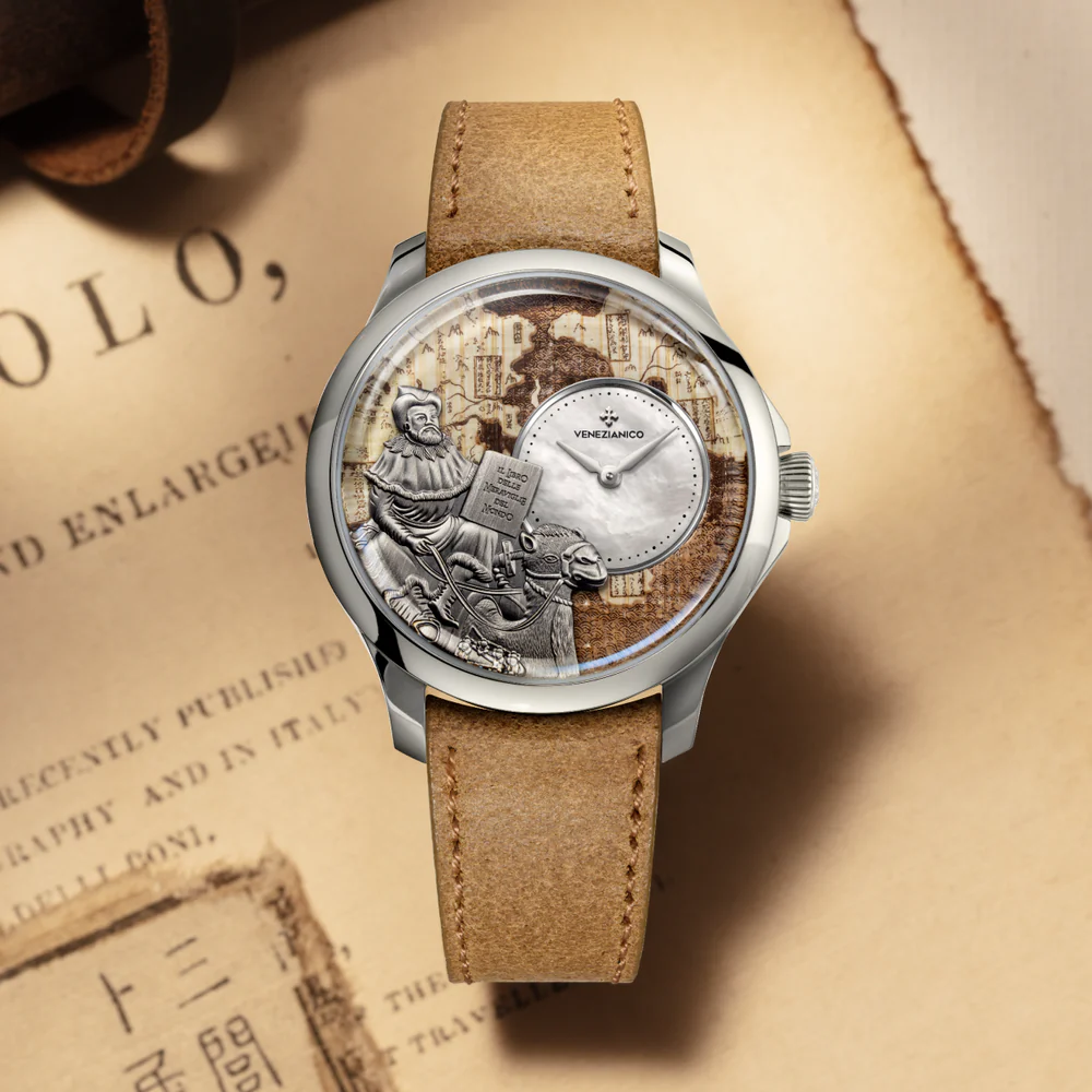 Venezianico Redentore Marco Polo 700th Anniversary Limited Edition viewed from the front