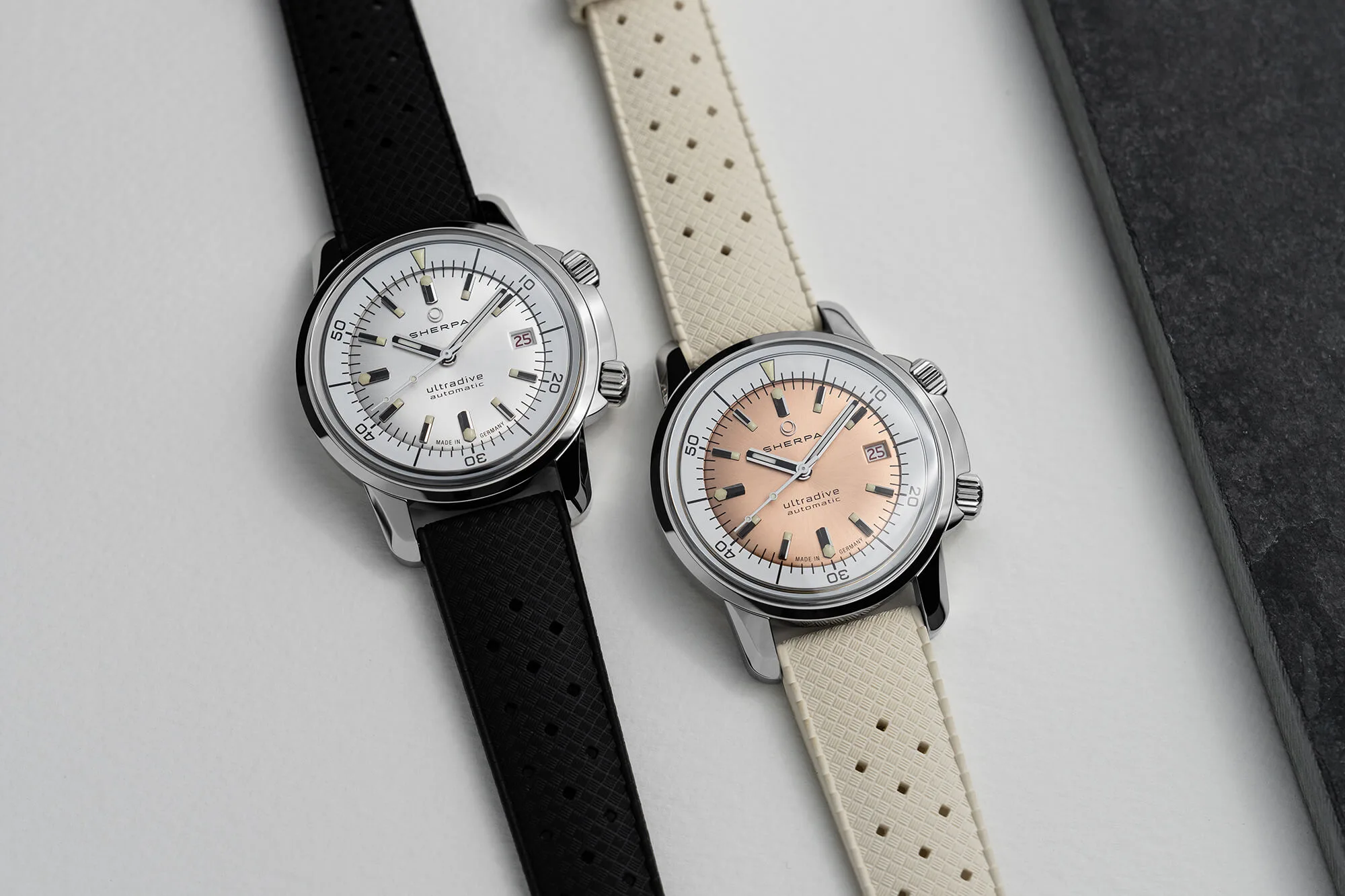 Sherpa Ultradive Moon and Sun: Elegant New Dial Variants of a Dive Watch Icon