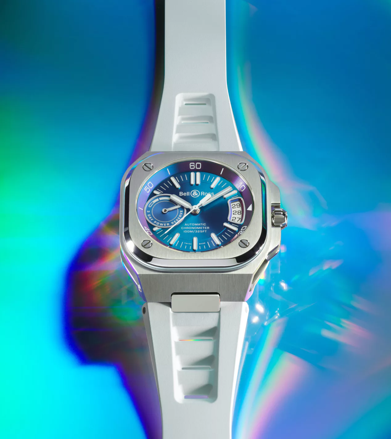 Bell & Ross BR-X5 Iridescent: A Strikingly Modern Timepiece with Futuristic Appeal