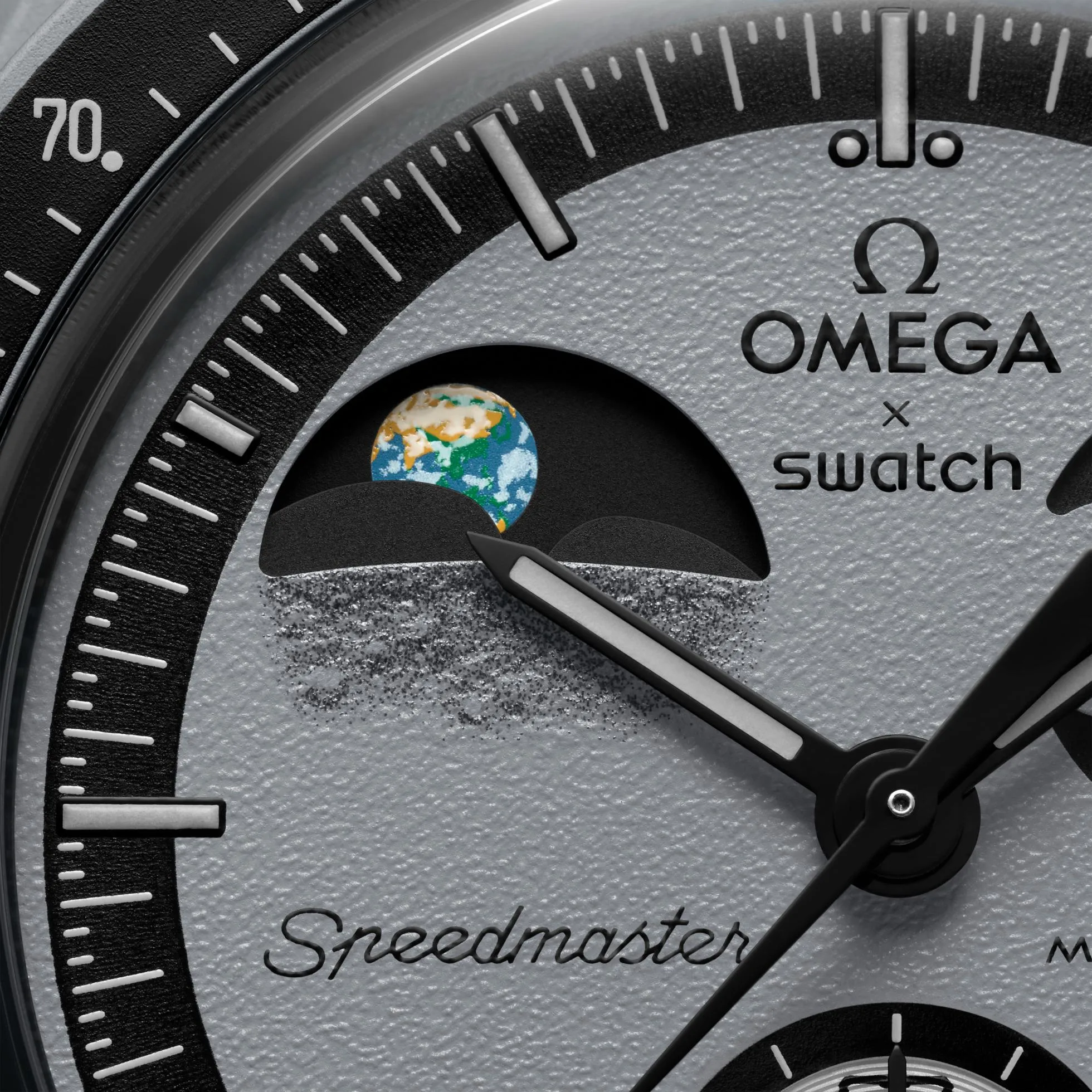 Swatch Unveils the Bioceramic MoonSwatch Mission to Earthphase