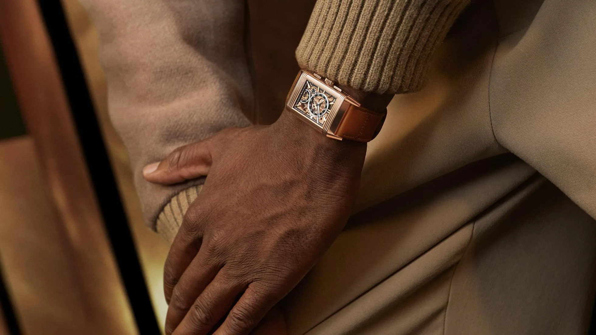 Jaeger-LeCoultre Reverso Tribute Chronograph in Pink Gold: A New Dial and Case Combination