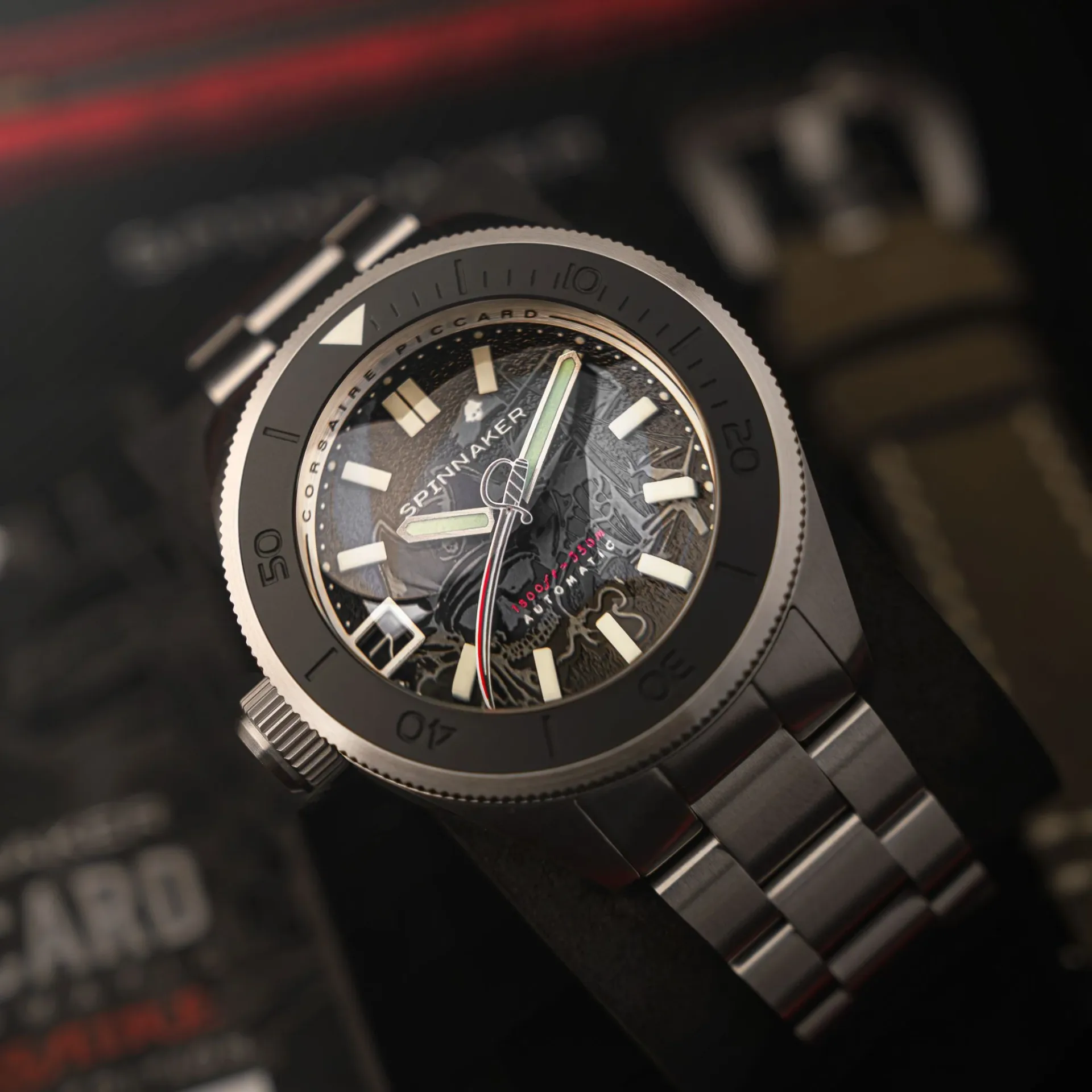 Spinnaker and Ocarat Present the Piccard Automatic Corsaire Limited Edition: A Tribute to the Legendary Corsairs