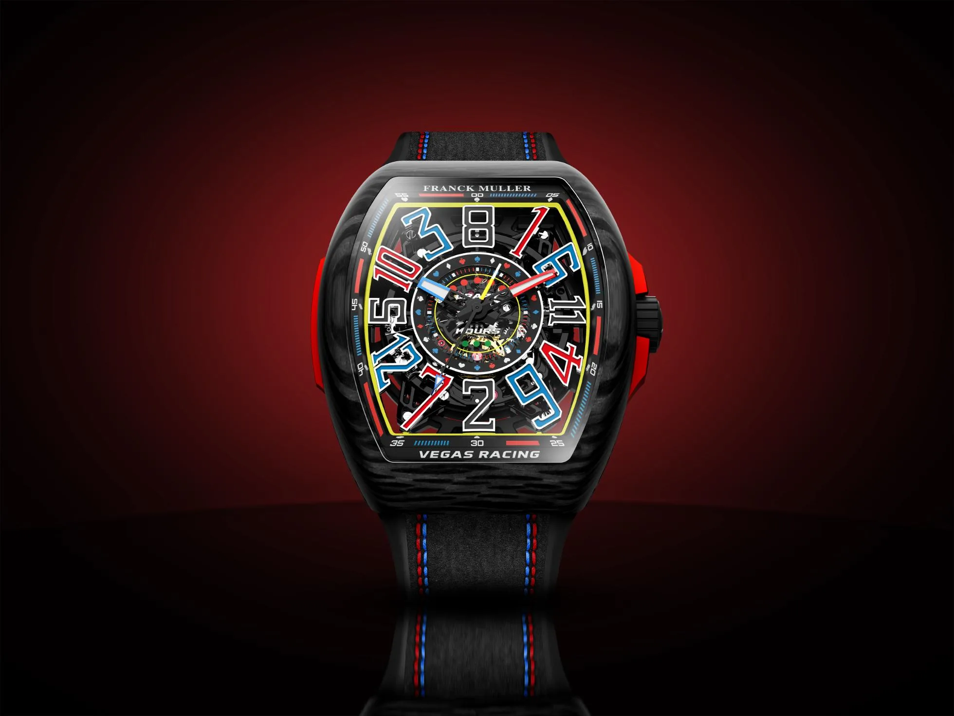 Franck Muller Vanguard Crazy Hours Vegas Racing: Where Innovation Meets Las Vegas Spirit