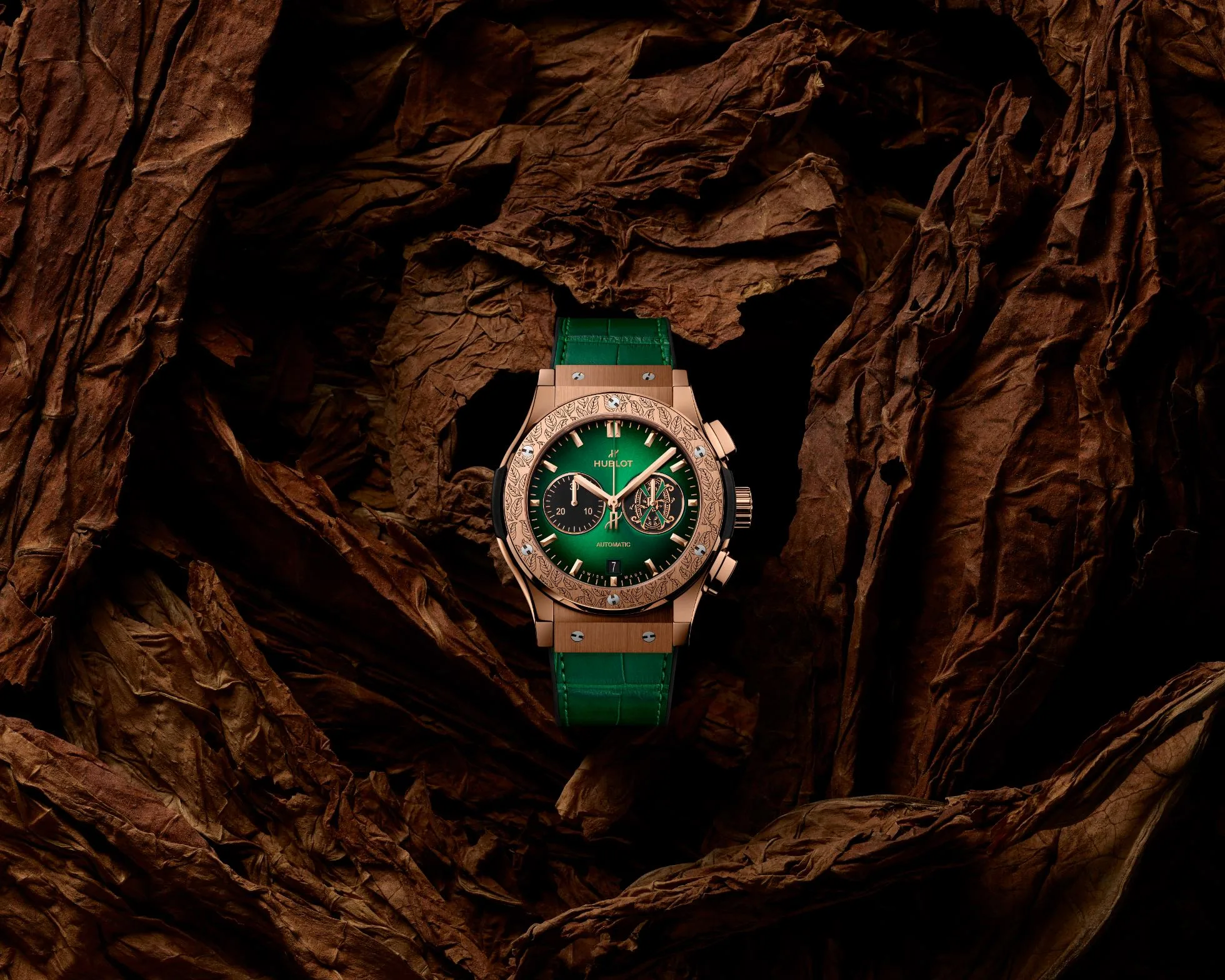 Honoring Legacy and Craftsmanship: Hublot Classic Fusion Chronograph Arturo Fuente King Gold