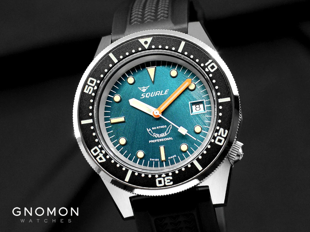 Squale 1521 Sole Cascante: A Gnomon Exclusive Dive Watch with a Stunning New Dial