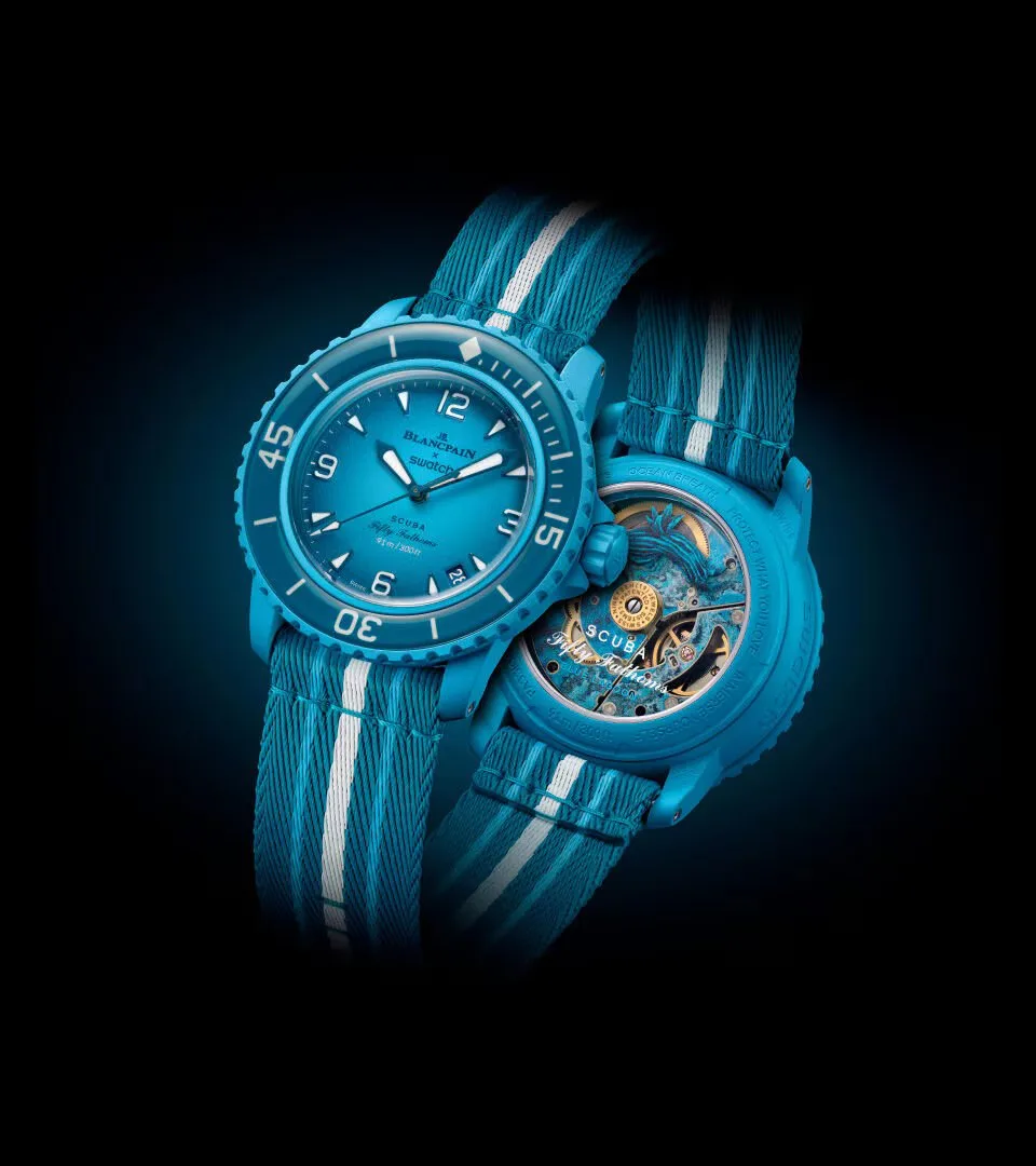 Swatch Bioceramic Scuba Fifty Fathoms Blue Lagoon: A Dive Watch with Bold Character