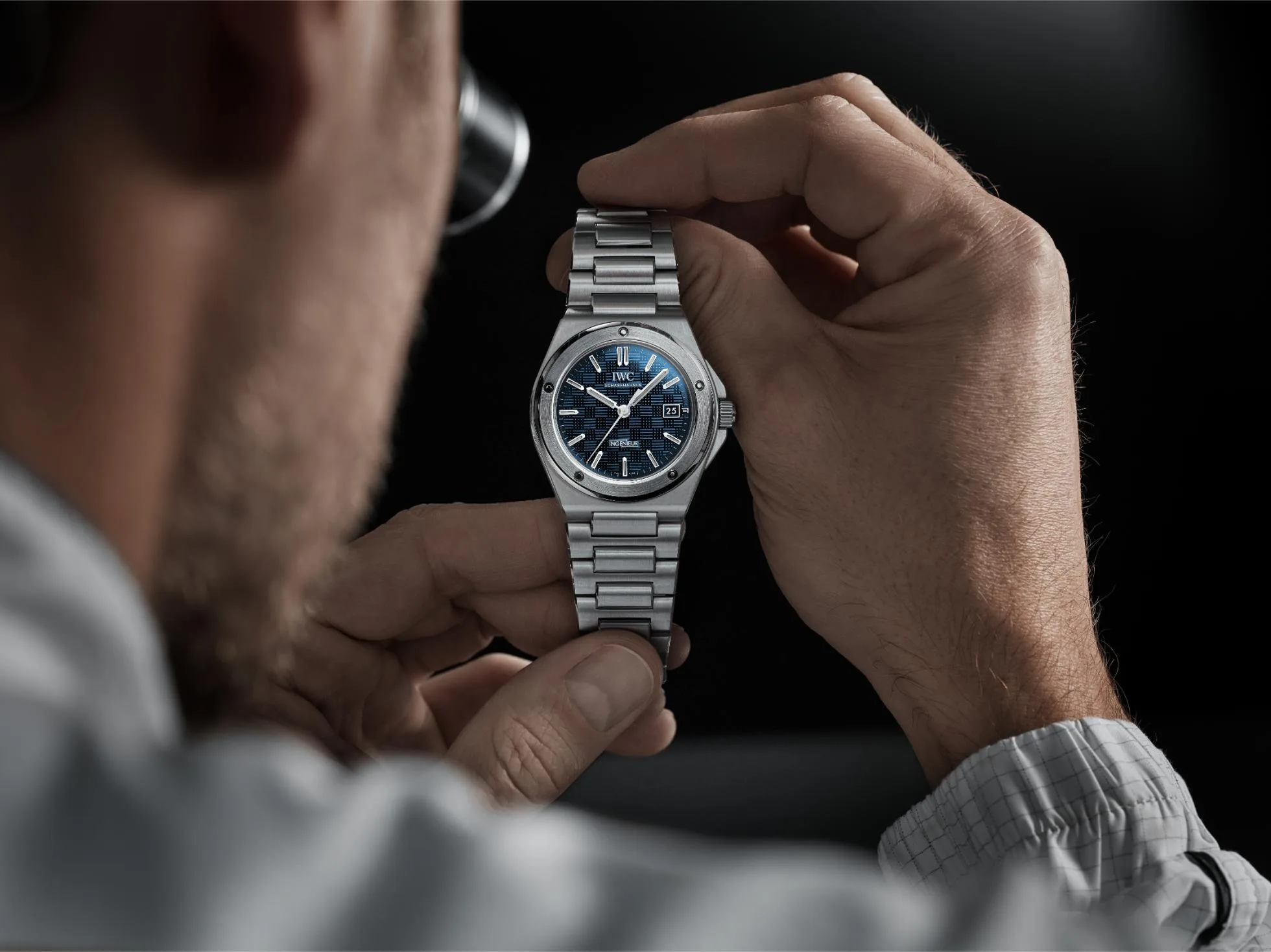 IWC Introduces Ingenieur Automatic 40 in Striking Blue Dial