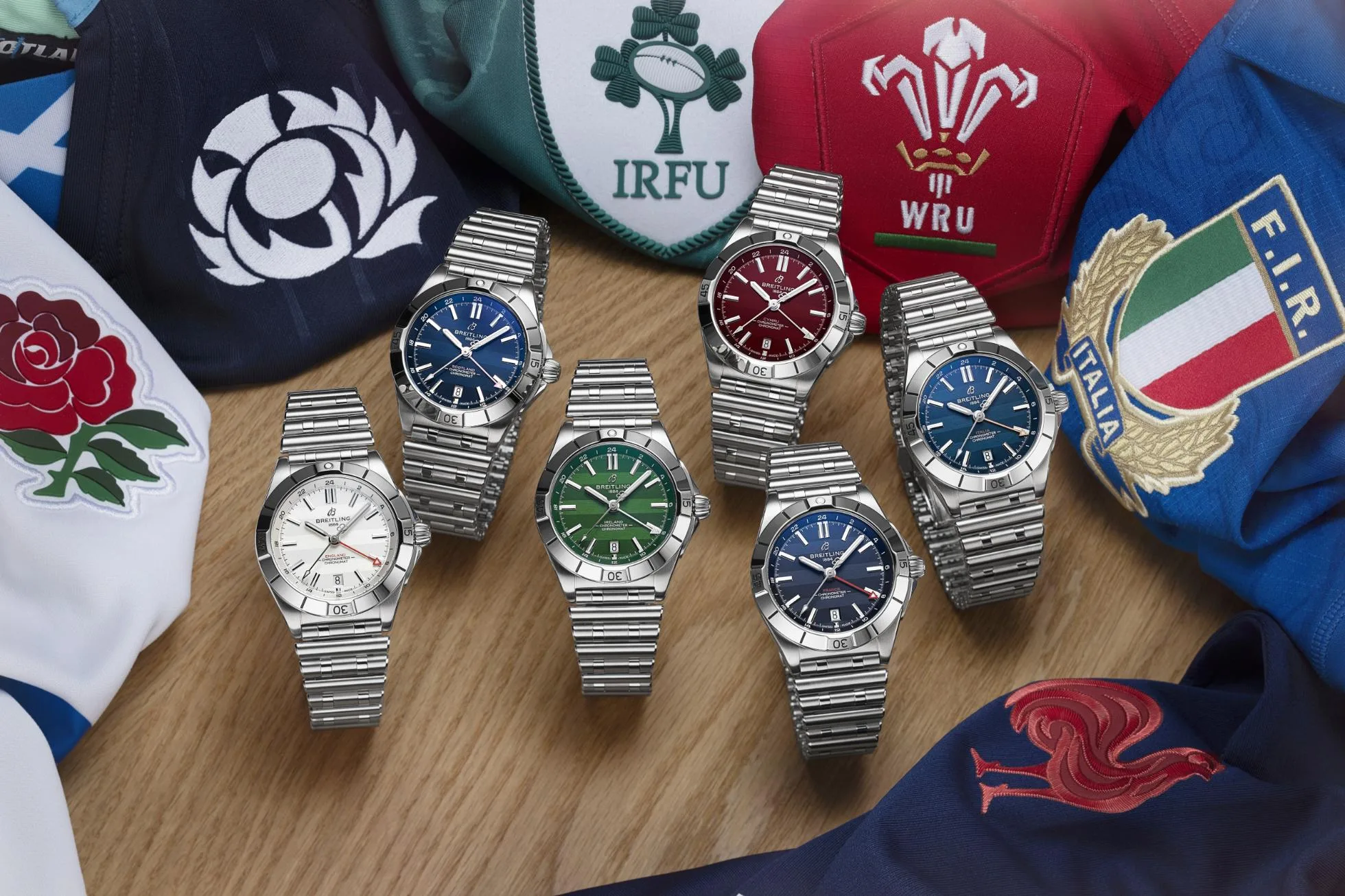 Breitling Celebrates Six Nations Rugby with Exclusive Chronomat Editions